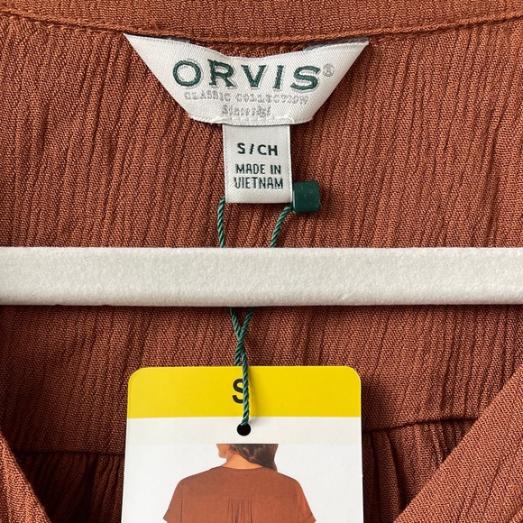 NWT Lightweight Orvis Blouse, S - Picture 6 of 9